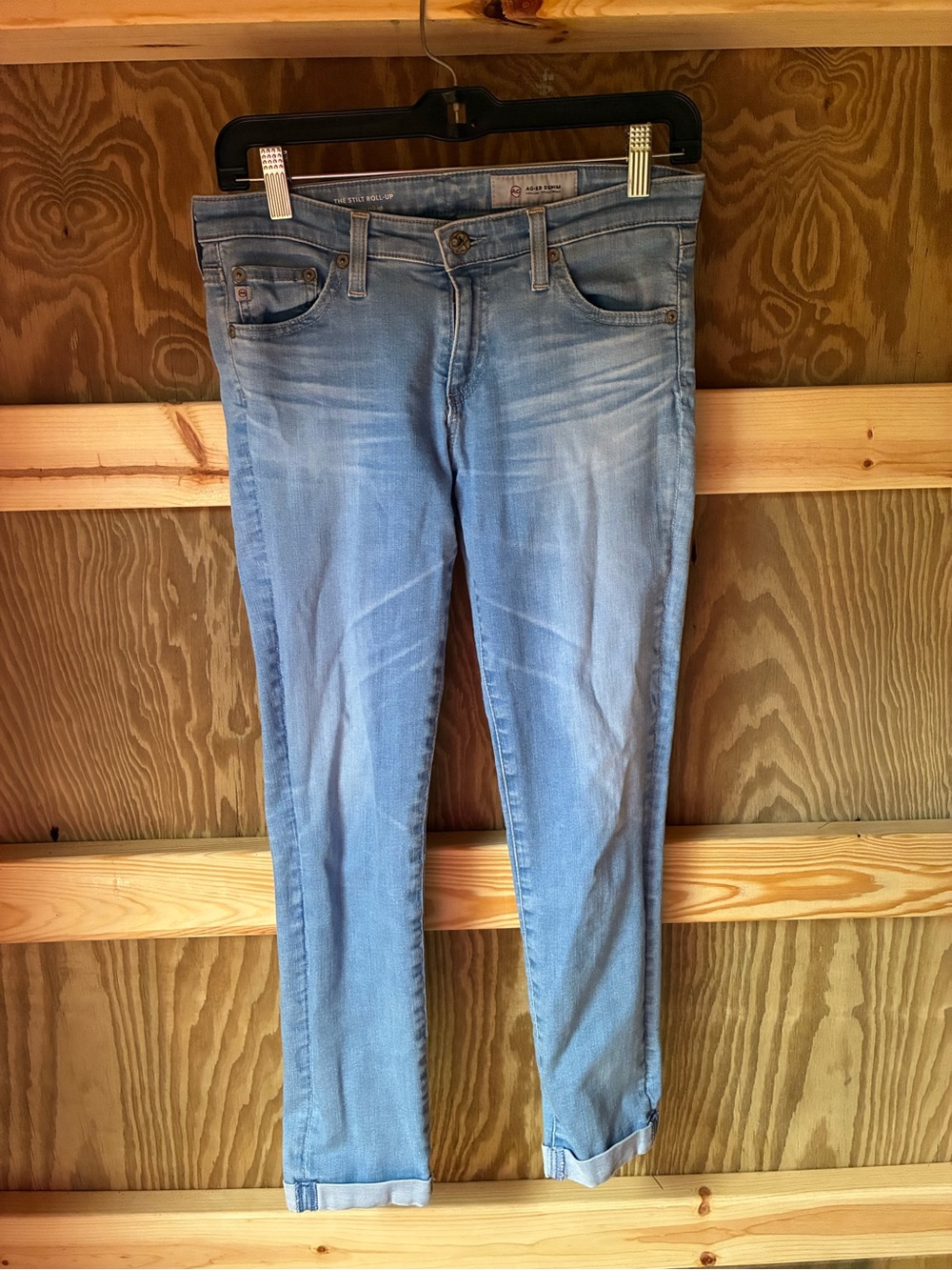 AG Adriano Goldschmied Light Blue Skinny Jeans